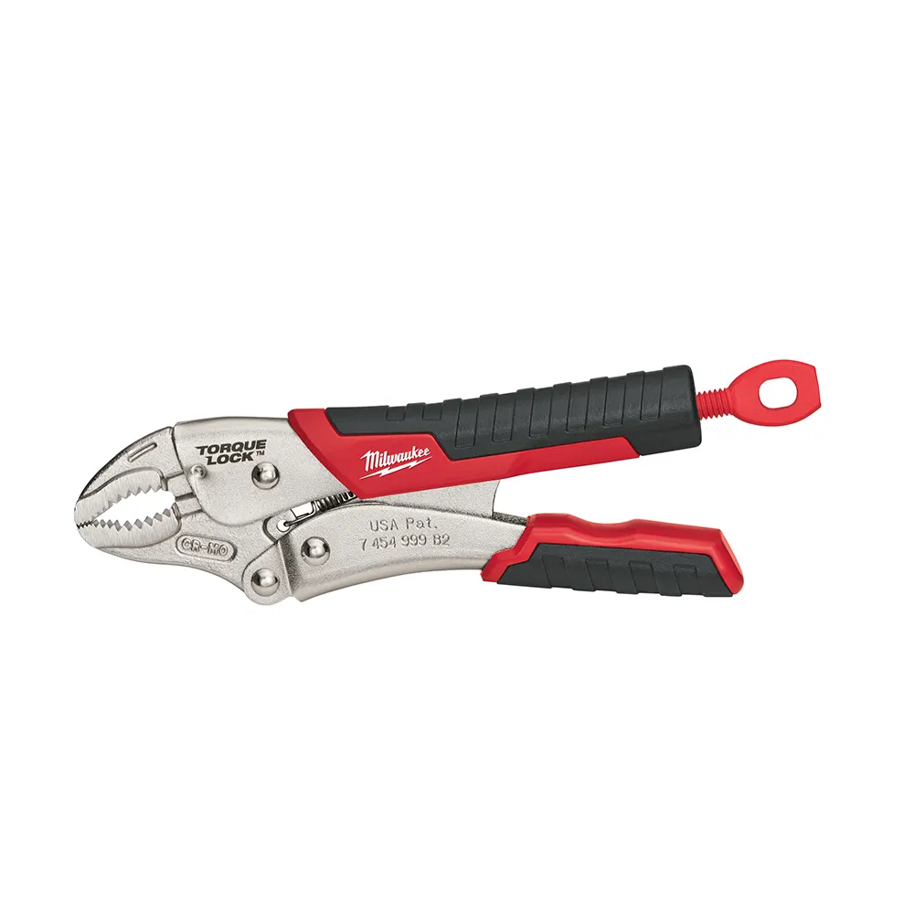MILWAUKEE Torque Lock 175mm Curved Jaw Soft Grip Locking Plier 48223407