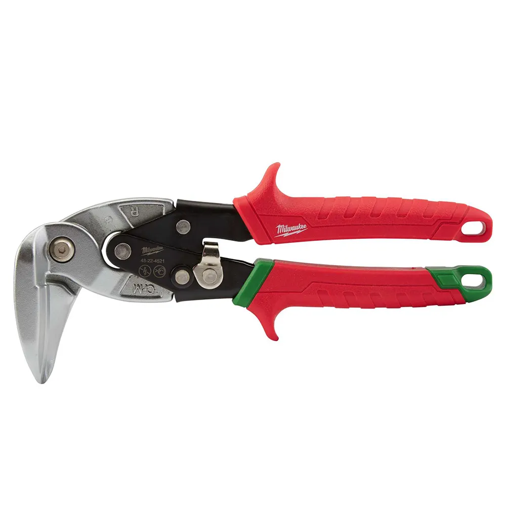 MILWAUKEE 250mm Right Cutting Right Angle Aviation Snips 48224521