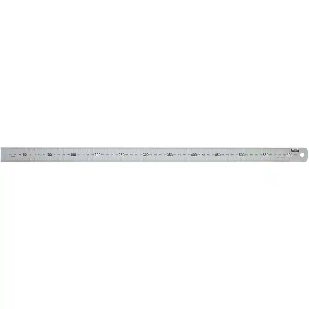 TOLEDO 600mm Double Sided Metric & Imperial Stainless Steel Rulers 60024