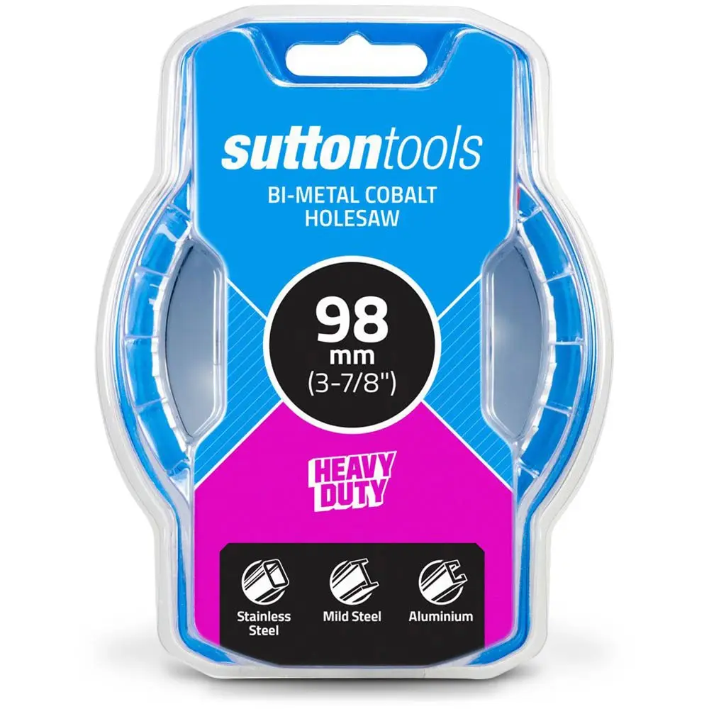 SUTTON 98mm (3.7/8inch) Bi-Metal Cobalt Holesaw