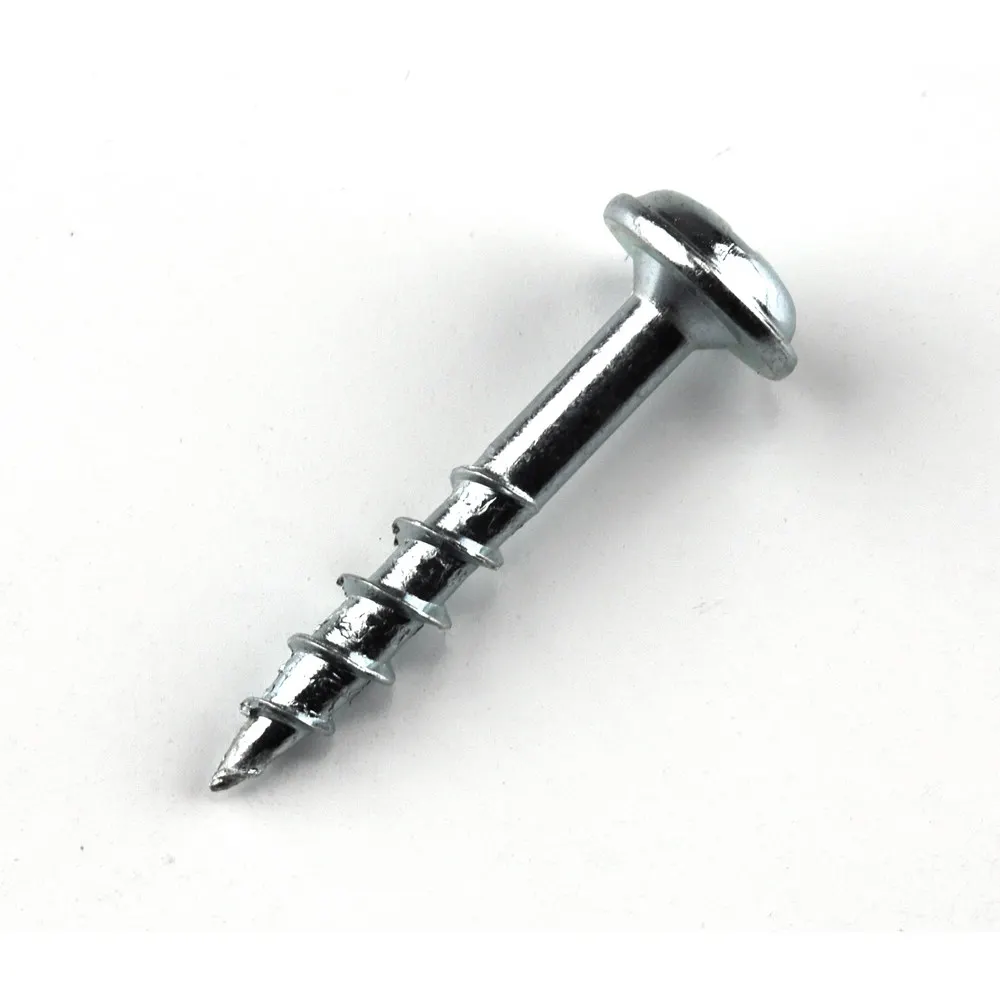 KREG Pocket Hole Screws Coarse Zinc 25mm - 100 Piece KR-SMLC1-100