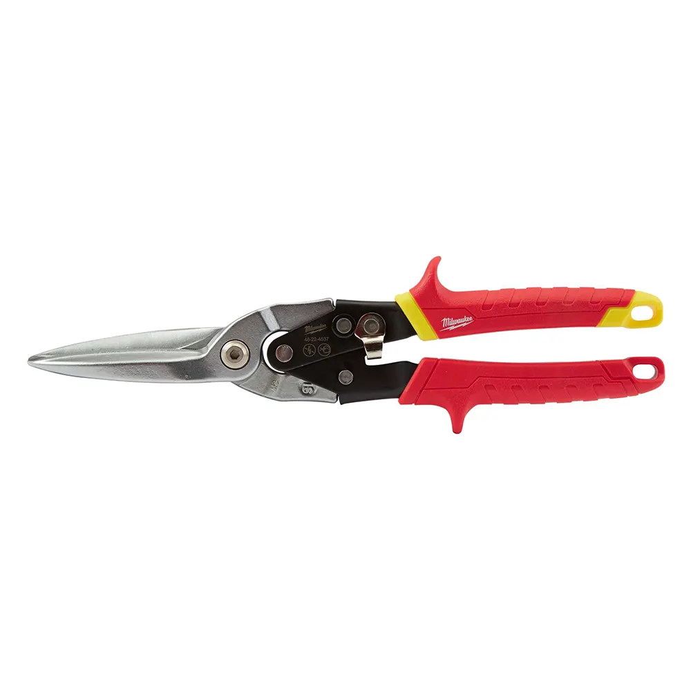 MILWAUKEE 300mm Long Cut Straight Aviation Snips 48224537