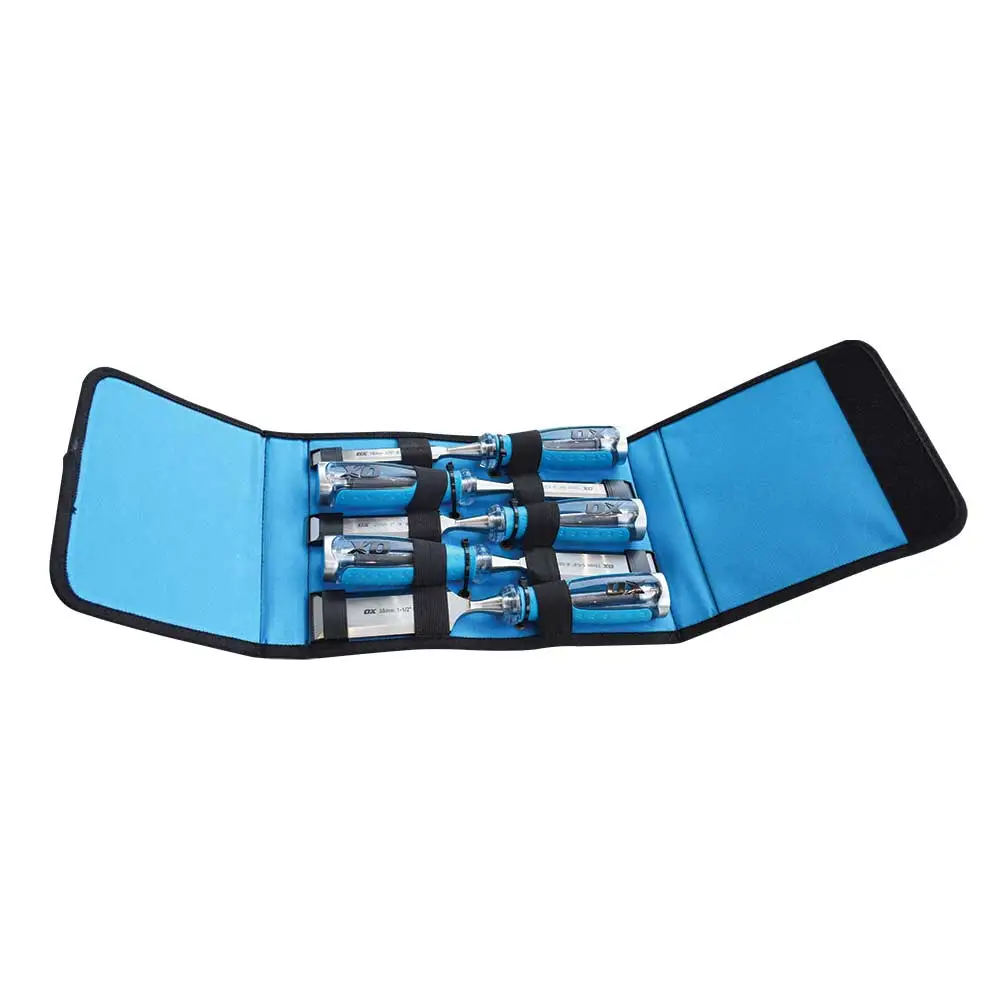 OX 5pc Chisel Wood with Pouch OX-P370905