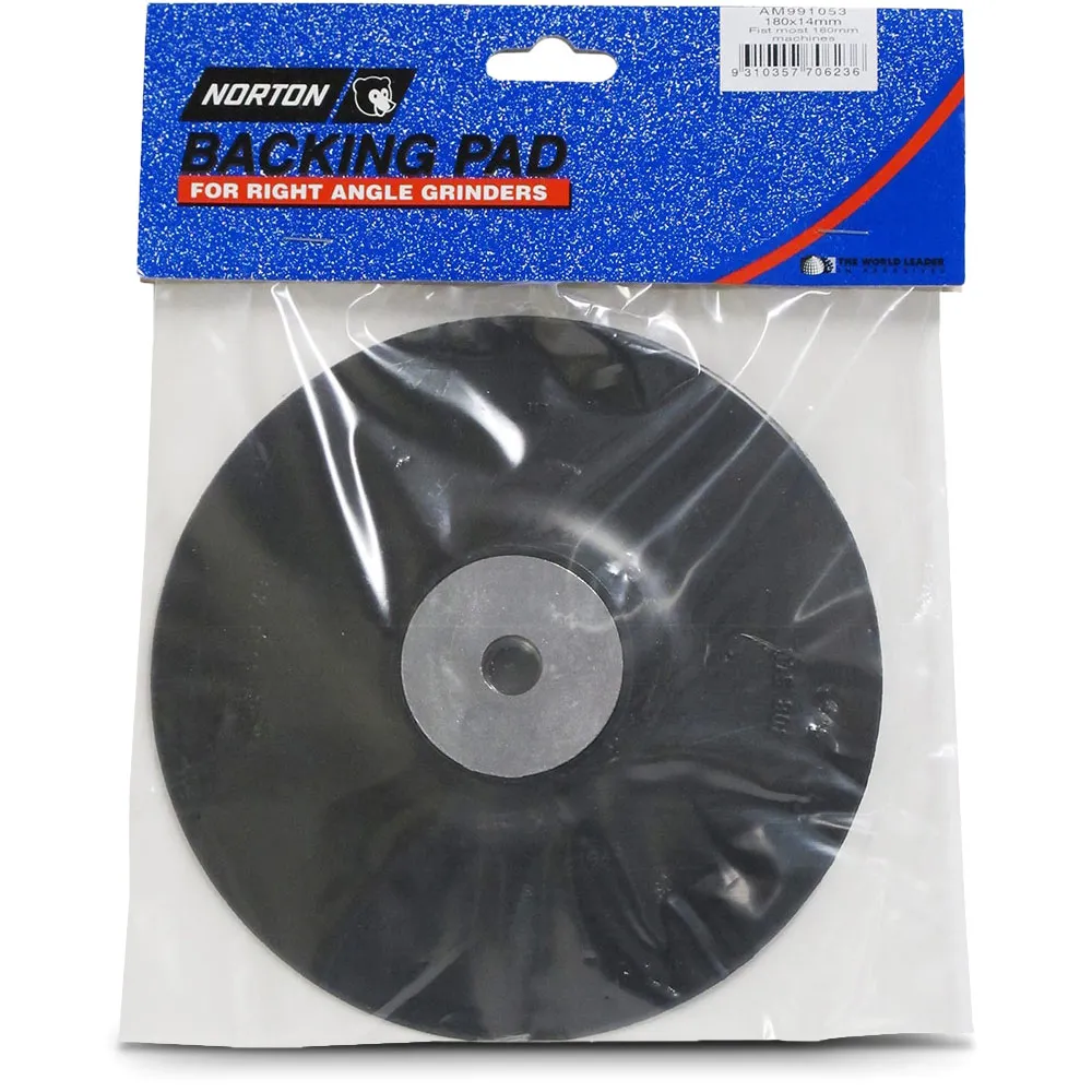NORTON 178mm Fibre Disc Backing Pad