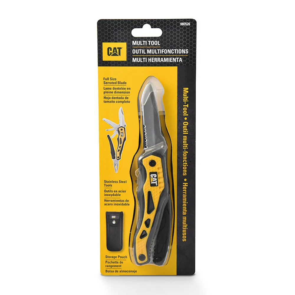 CAT 10-in-1 Multi Tool With Sheath 980526I