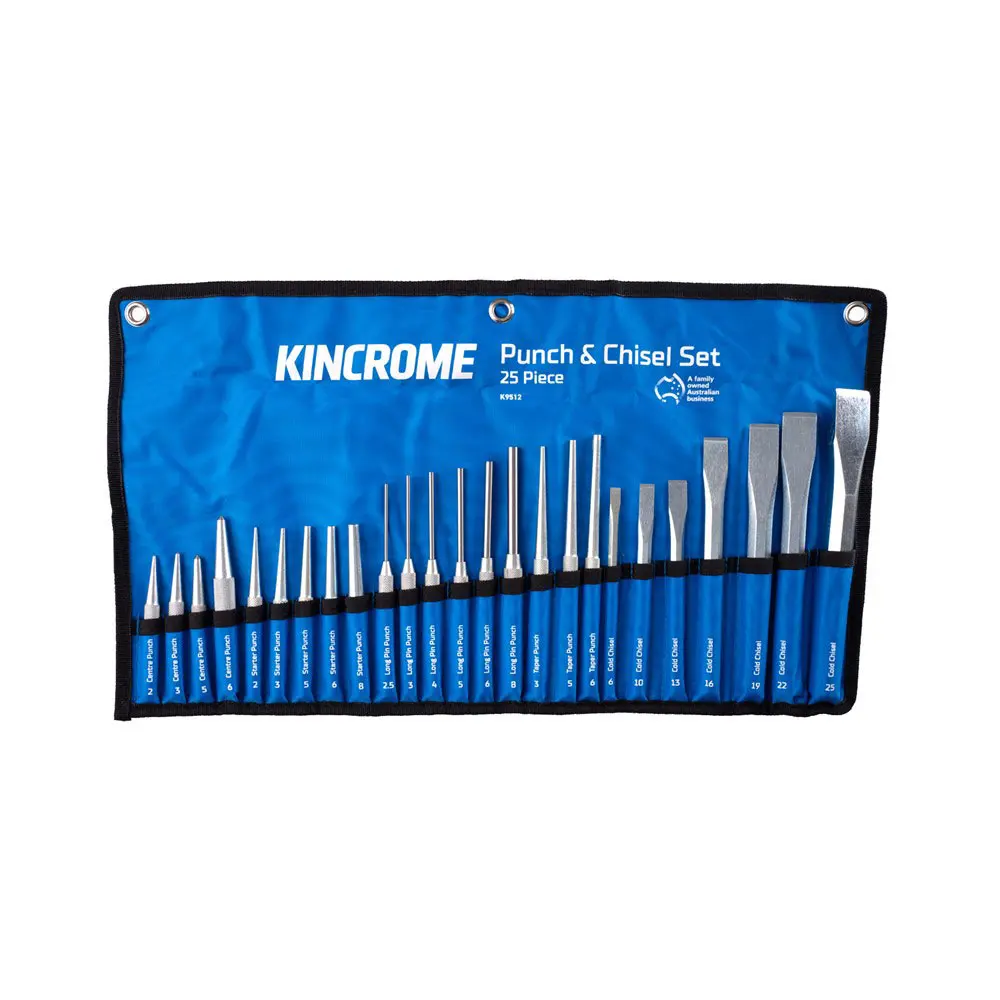 KINCROME Punch & Chisel Set 25 Piece K9512