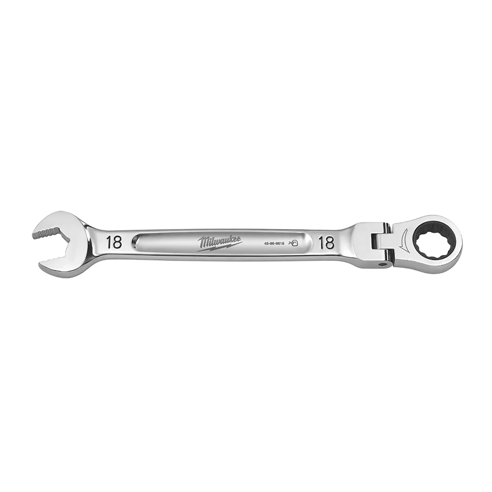 MILWAUKEE 18mm Metric R/OE Flex Head Racheting Spanner 45969618