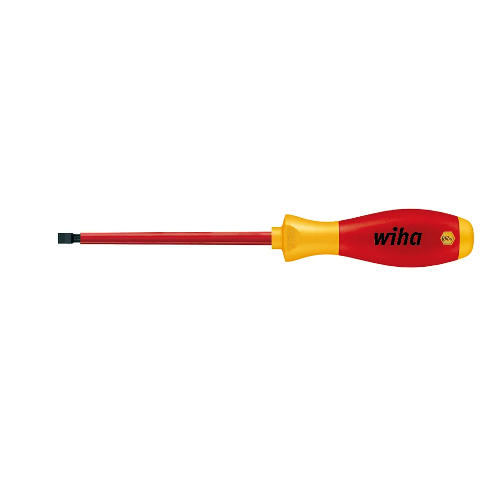 WIHA 2.5mm x 75mm Flat VDE Insulated Screwdriver 40820