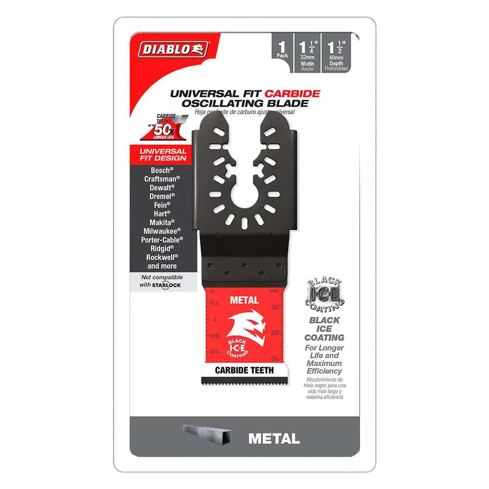 DIABLO 32mm Universal Fit Carbide Multi-Tool Blade For Metal 2608F02290