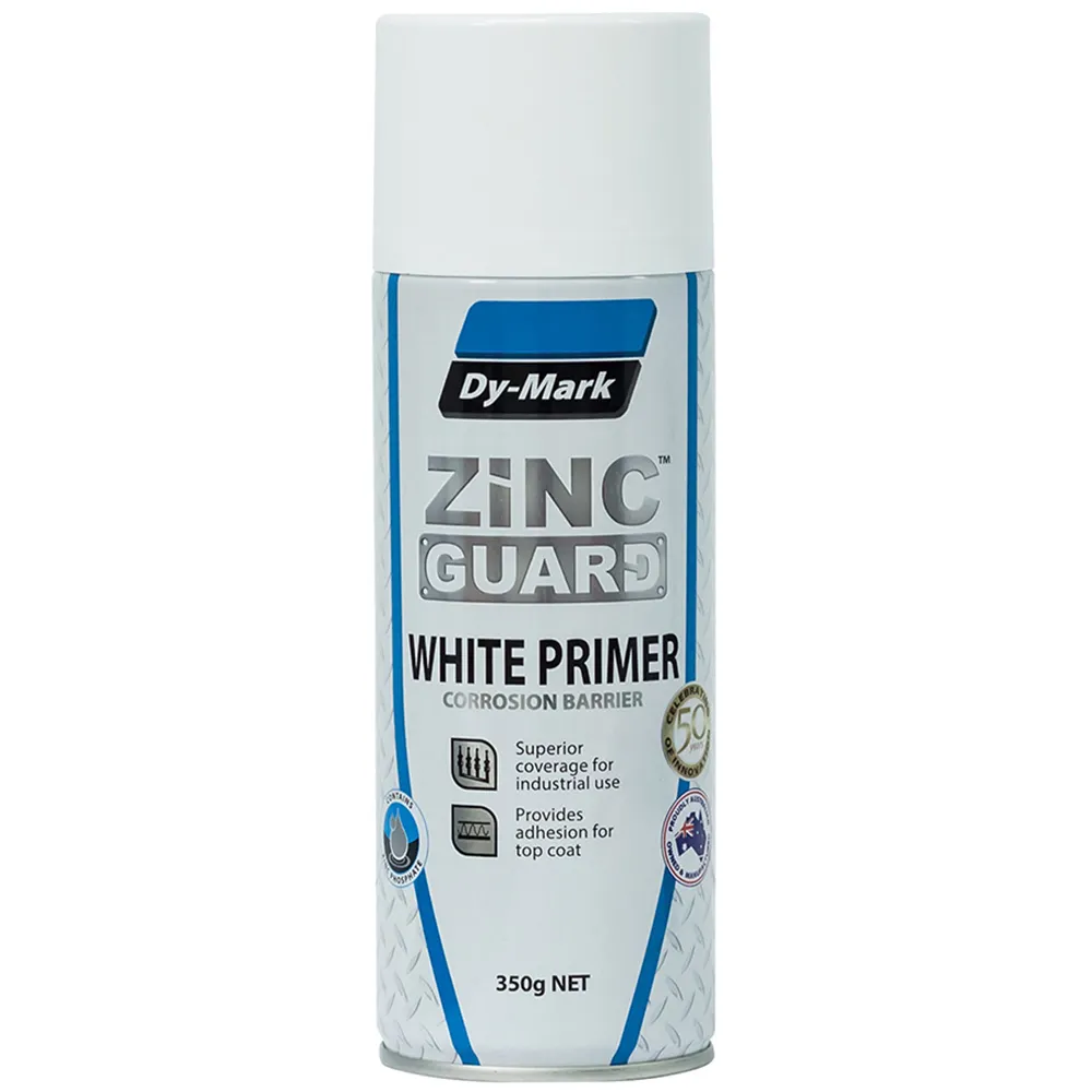DYMARK 350g Aerosol White Zinc Guard Protective Paint Primer 230732003