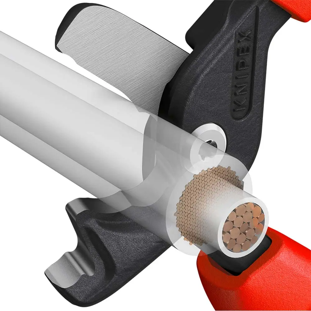 KNIPEX Stepcut 225mm Cable Cutter - XL 9512225SB