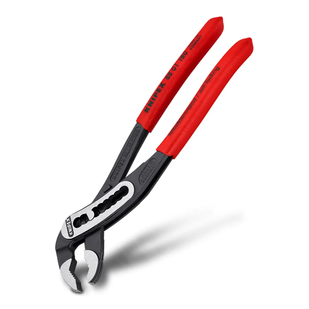KNIPEX 180mm Alligator Water Pump Pliers 8801180SB