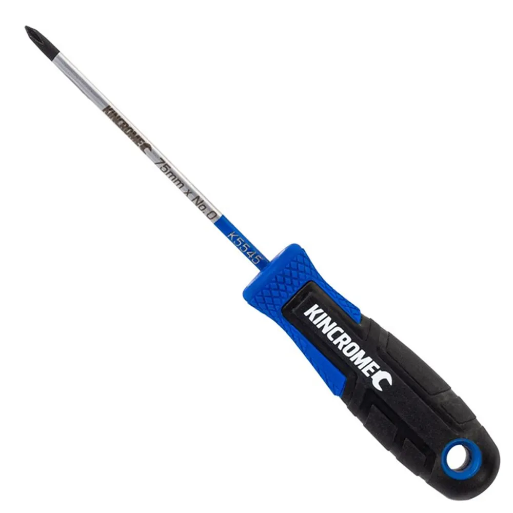 KINCROME No 0 x 75mm TorqueMaster Phillips Screwdriver K5545