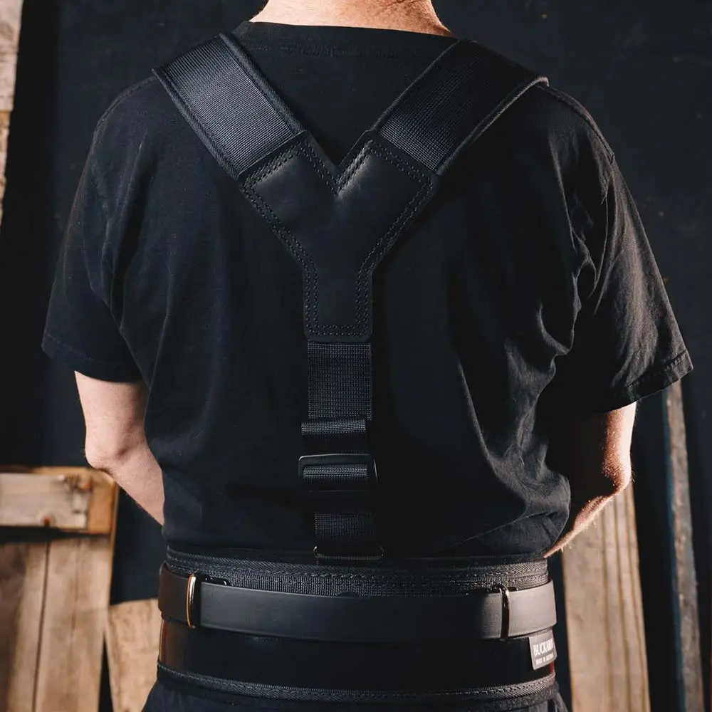 BUCKAROO Shoulder Braces - Black TMHB