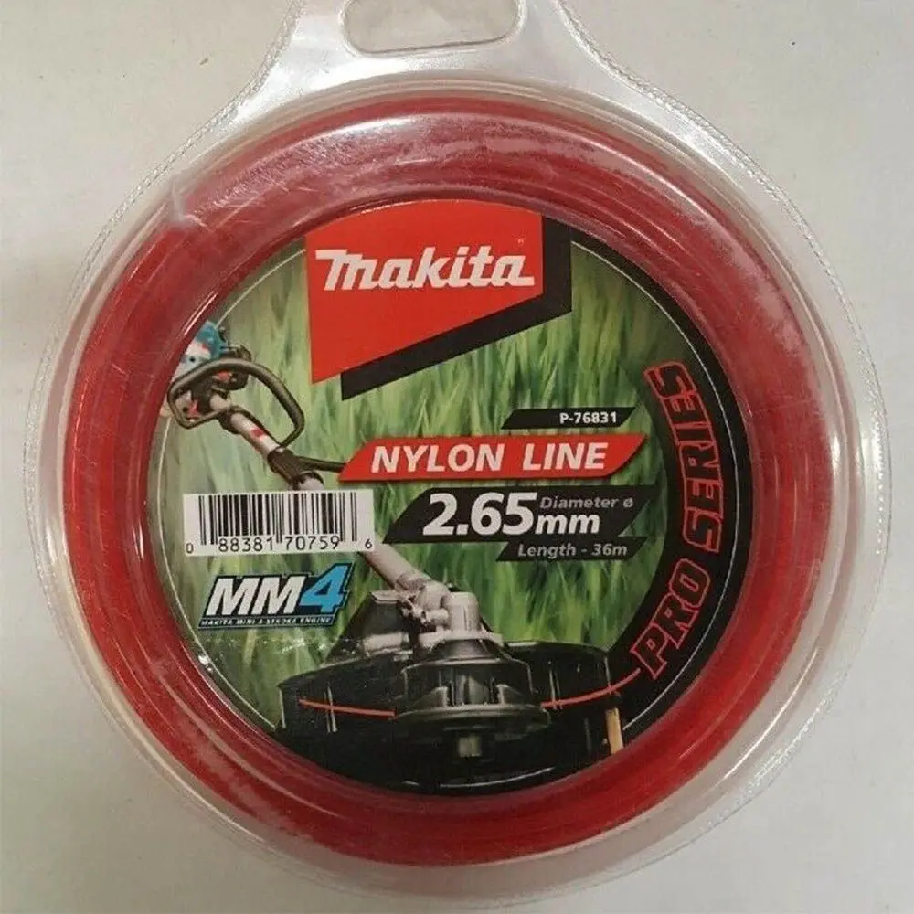 MAKITA 2.65mm x 36m Nylon Round Pro Line P76831
