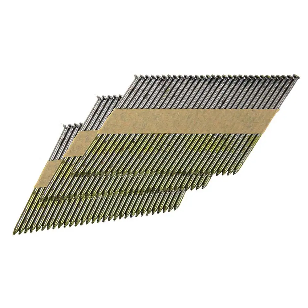 AIRCO 34° Bright Steel Framing Nails - 88mm Box of 3000 ND34880
