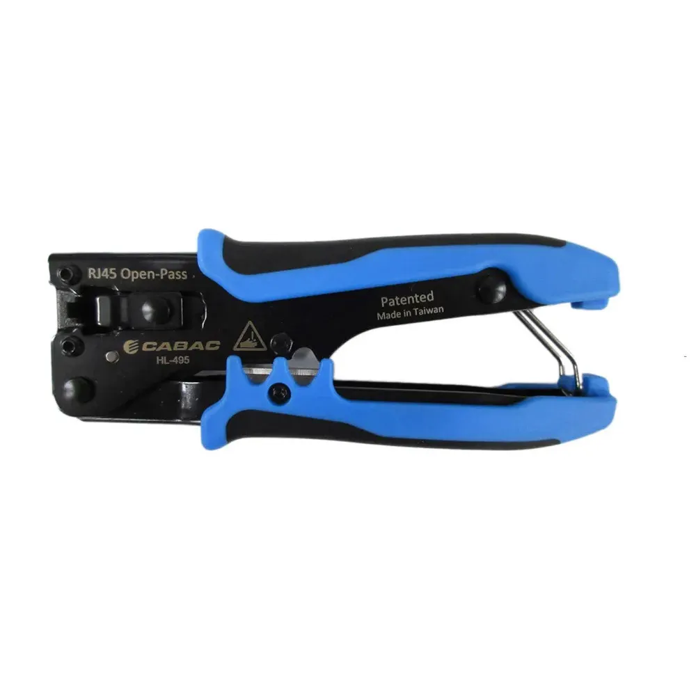 CABAC RJ45 Feed Through Modular Plug Crimp Tool HL-495