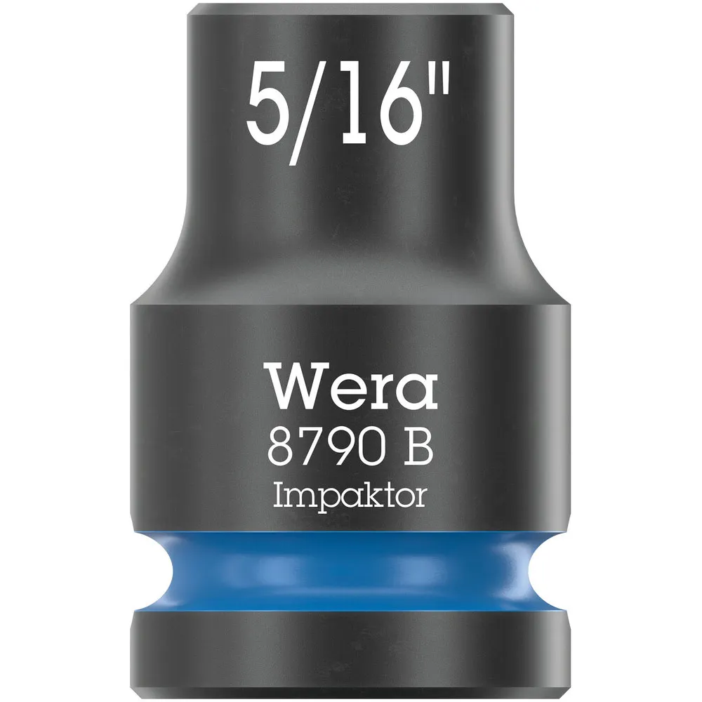 WERA 5/16 x 30mm 3/8inch Drive Impact Socket WER005515