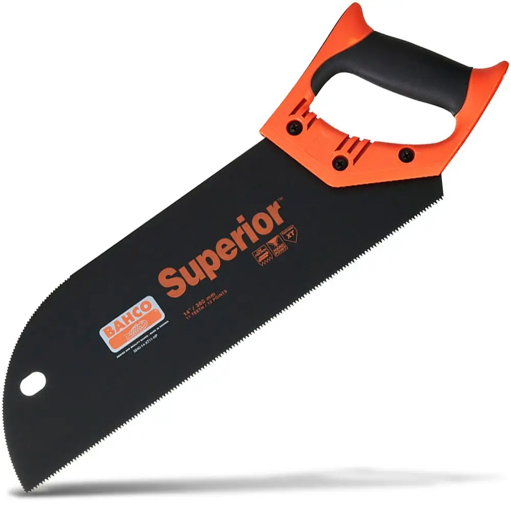 BAHCO SUPERIOR VENEER SAW, 350MM, FOR WOOD, SYNTHETIC AND LAMINATE FLOORING 324014XT11HP
