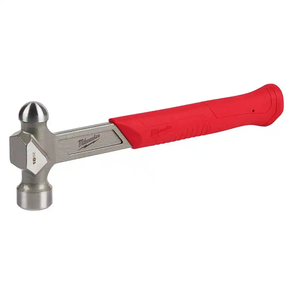 MILWAUKEE 16oz Steel Ball Peen Hammer 48229130