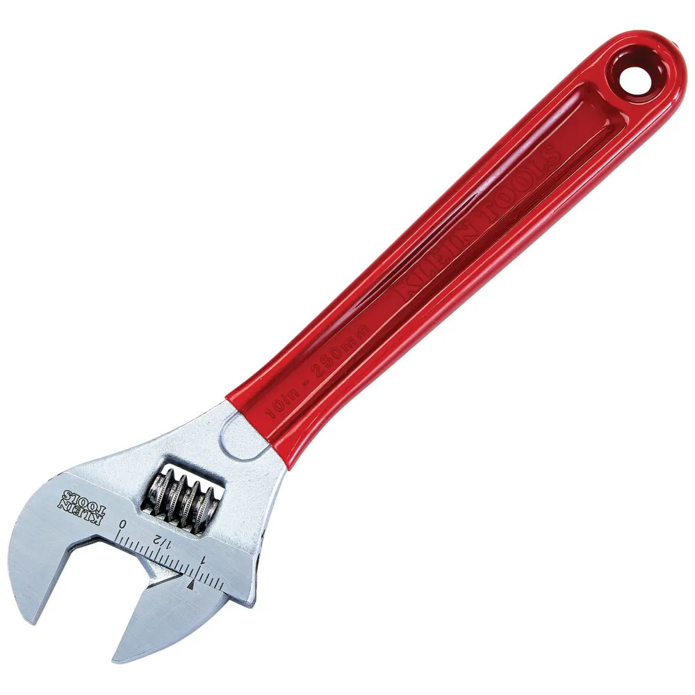 KLEIN 10inch Adjustable Wrench Extra Capacity A-D507-10