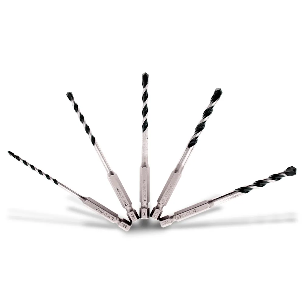 DIABLO 3 - 6.5mm TCT Multi-Construction Drill Bit Set - 5 Piece 2608841951