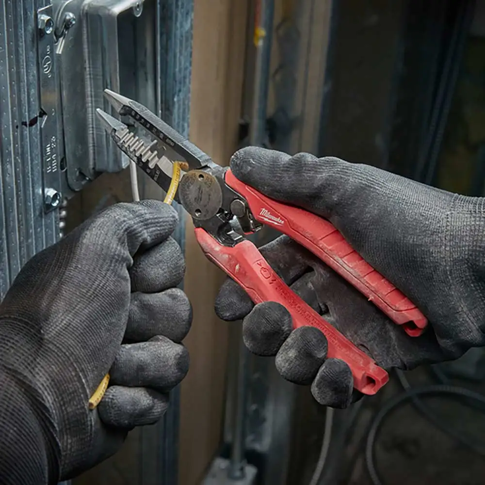 MILWAUKEE 8 18Awg Solid/ 10 20Awg Strand Stripper Wire Plier 48223079