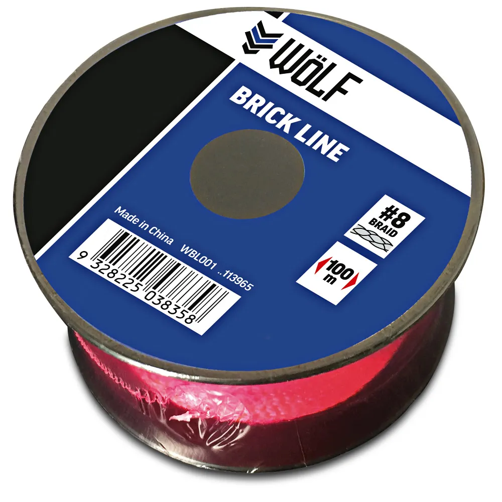 WoLF 100m Fluro Pink Brick Line WBL001