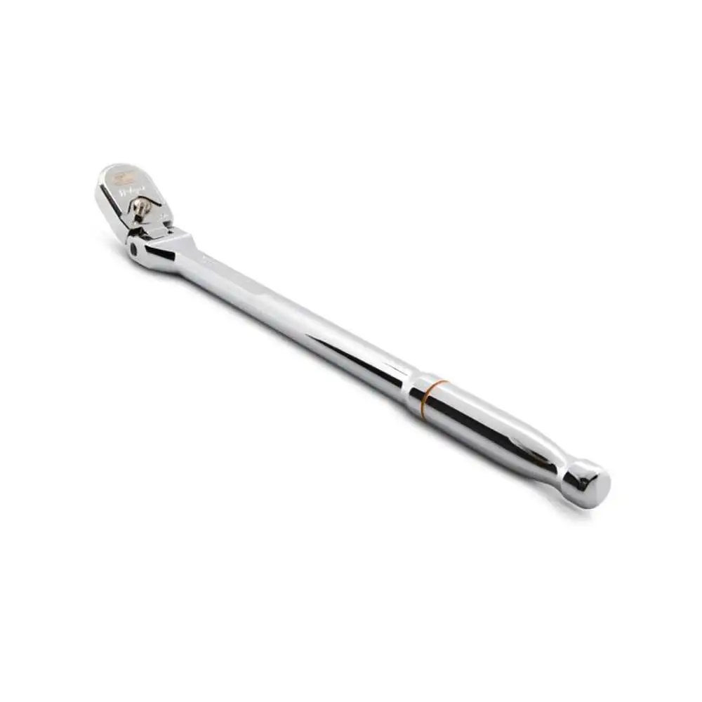 GEARWRENCH 3/8inch Drive 120XP Full Polish Chrome Flex Head Teardrop Ratchet 81215XP