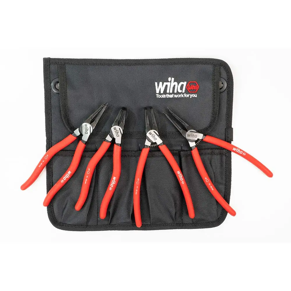 WIHA 180mm Circlip Plier Set - 4 Piece 45399