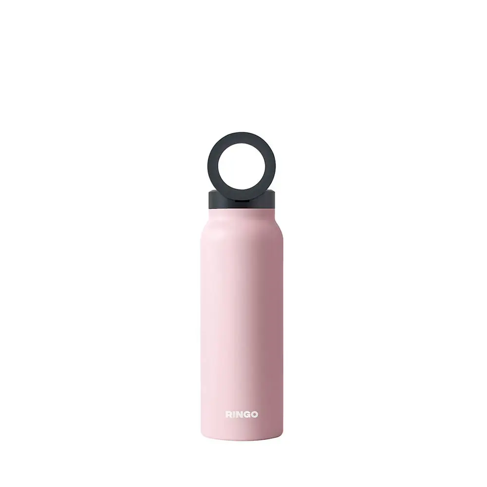 RINGO 710ml (24oz) Water Bottle - with Magnetic Phone Mount - Pink B2PK24LSC1