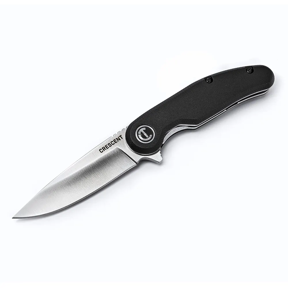 CRESCENT 82mm Drop Point Composite Handle Pocket Knife CPK325C