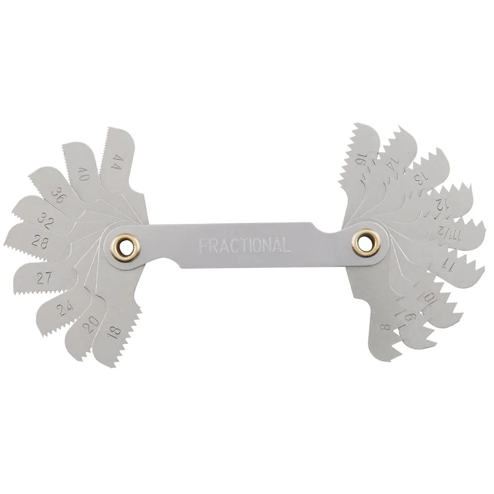 MILWAUKEE 8-44 TPI SAE Thread Pitch Gauge 49575011