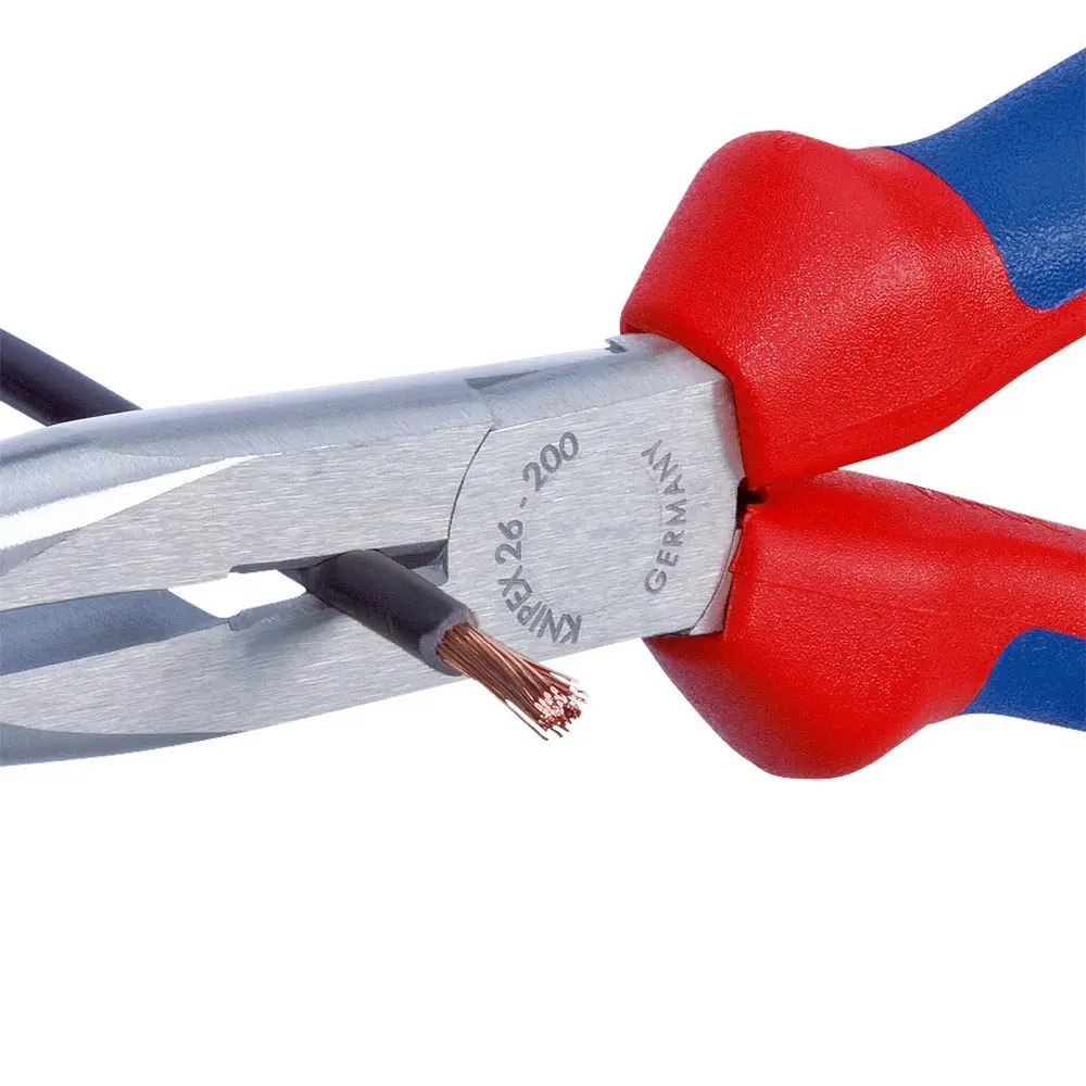 KNIPEX 200mm Snipe Nose Side Cutting Pliers 2622200SB