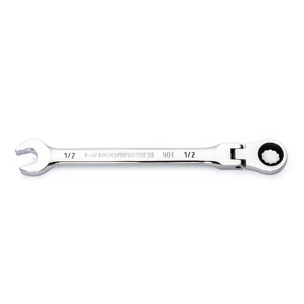 GEARWRENCH 1/2" 90T Flexhead Ratcheting Combination Wrench 86745