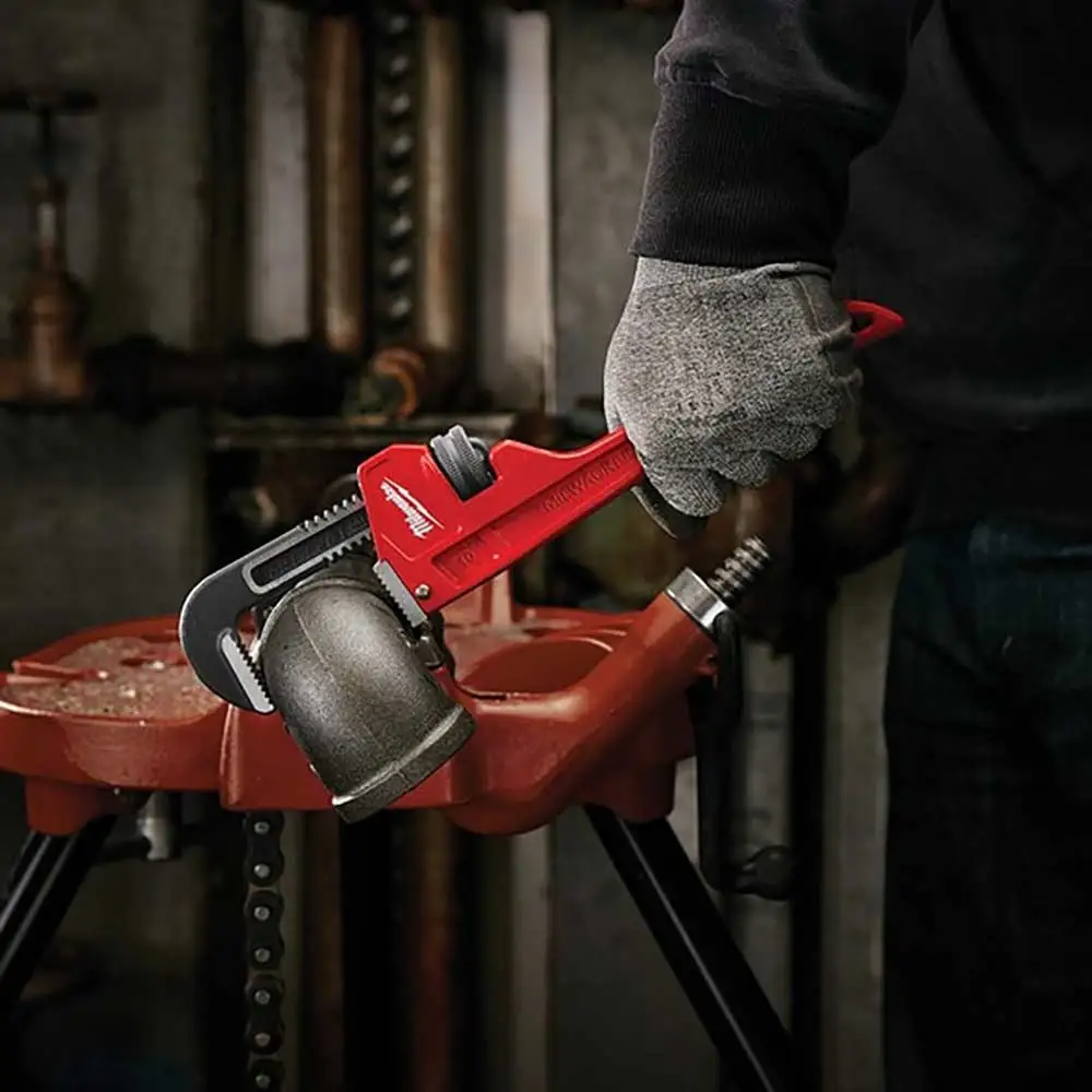 MILWAUKEE 254mm (10inch) Steel Pipe Wrench 48227110