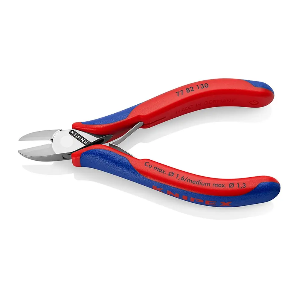KNIPEX 130mm Electronics Diagonal Cutter 7782130