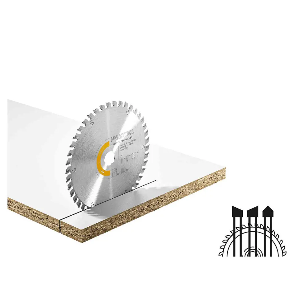 FESTOOL 168 x 1.8 x 20 42T Fine Tooth Saw Blade 205765