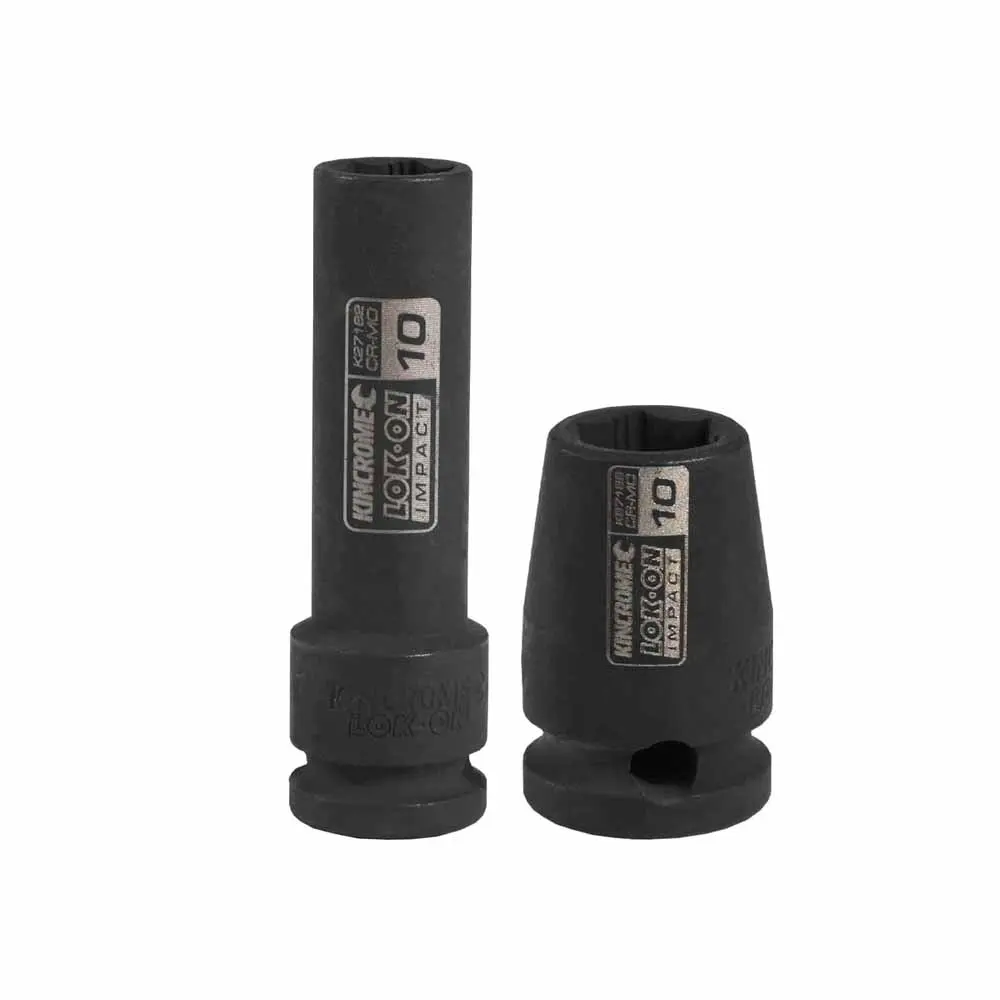 KINCROME LOK-ON 8mm 3/8" Drive Deep Impact Socket K27180