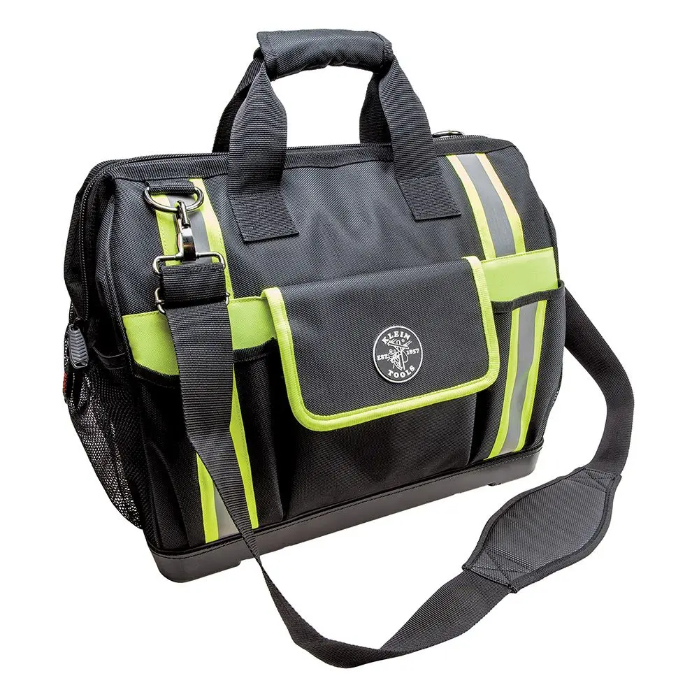 KLEIN Tradesman Pro 42 Pocket High-Visibility Tool Bag 55598