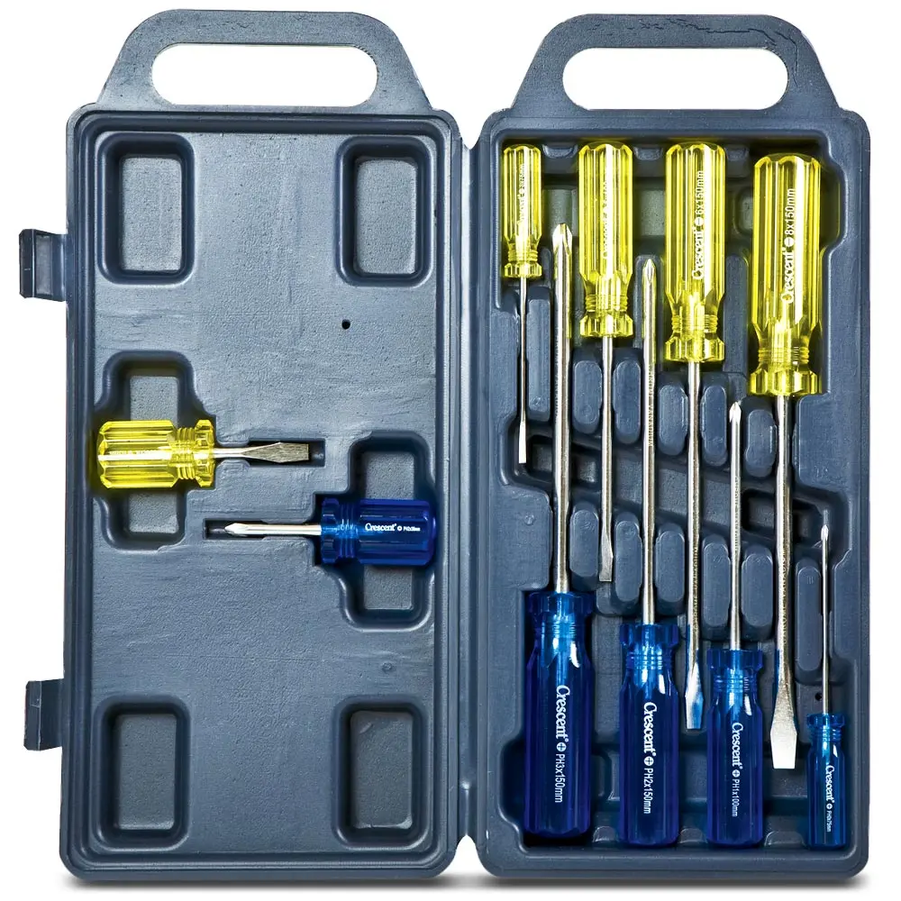 CRESCENT 10 Pc. Diy Screwdriver Set  CSDSET10