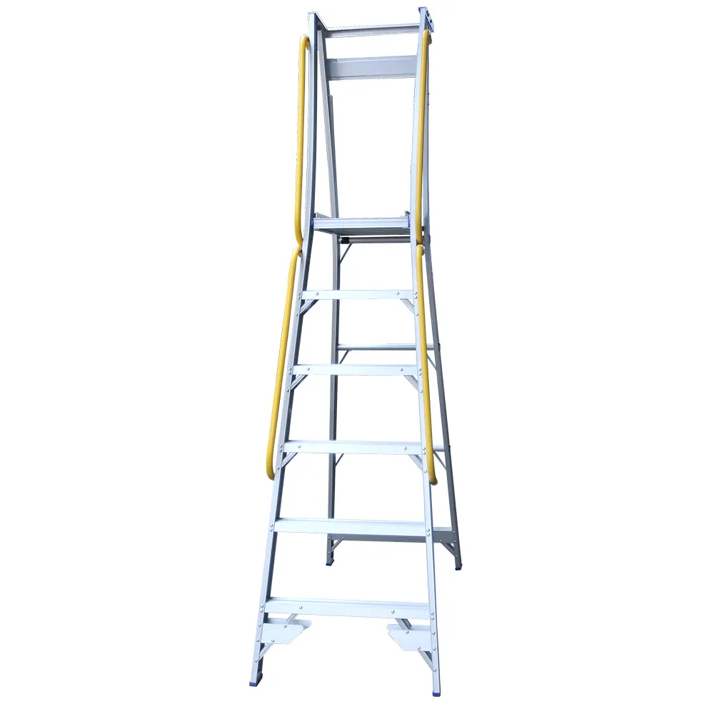 INDALEX Aluminium Platform Ladder Side Handrail Set PROPSHR