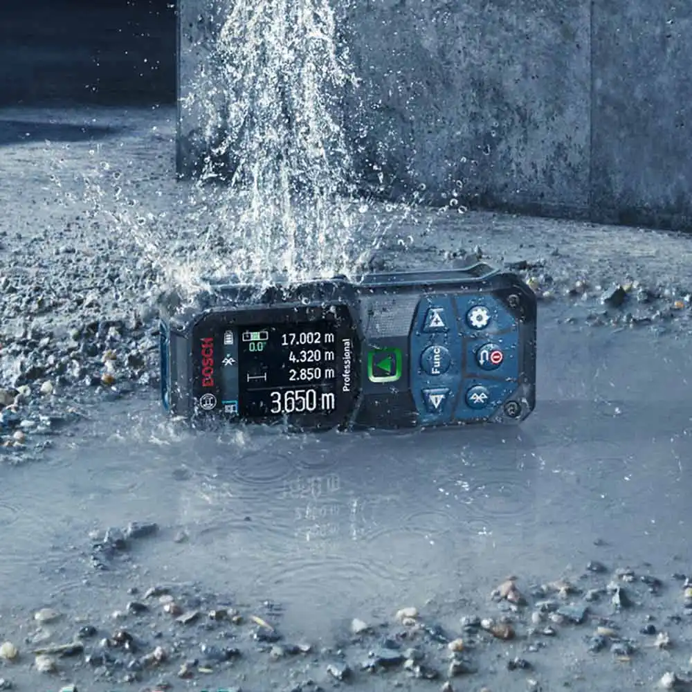 BOSCH 50m Green Beam Bluetooth Connected Distance Measurer GLM 50-27 CG 0601072UK0