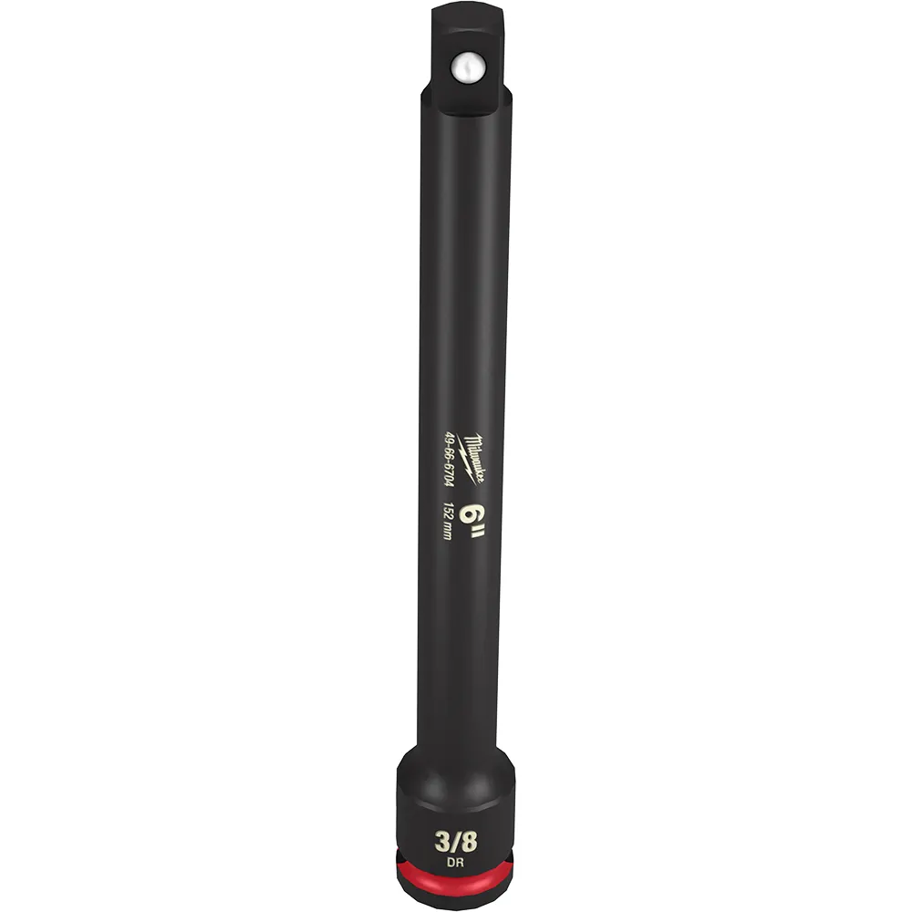 MILWAUKEE SHOCKWAVE 3/8" Drive 152mm (6") Impact Socket Extension 49666704