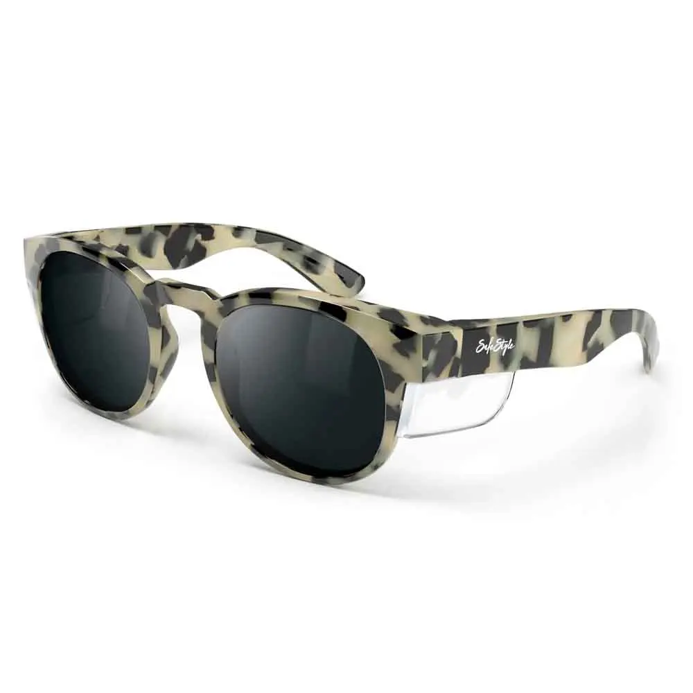 SAFESTYLE Cruisers Milky Tort Frame UV400 Polarised Lens CRMTP100