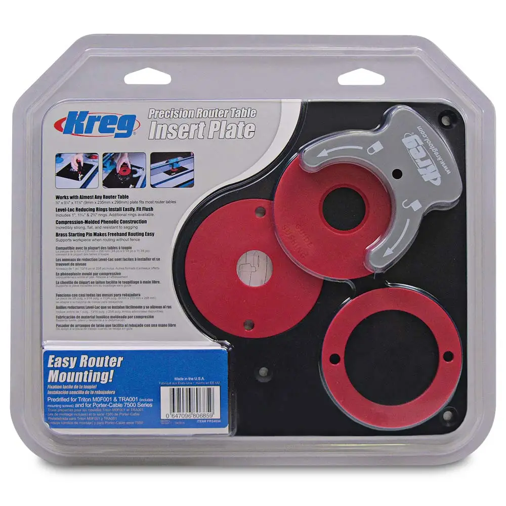 KREG Triton Router Table Insert Plate KR-PRS4034