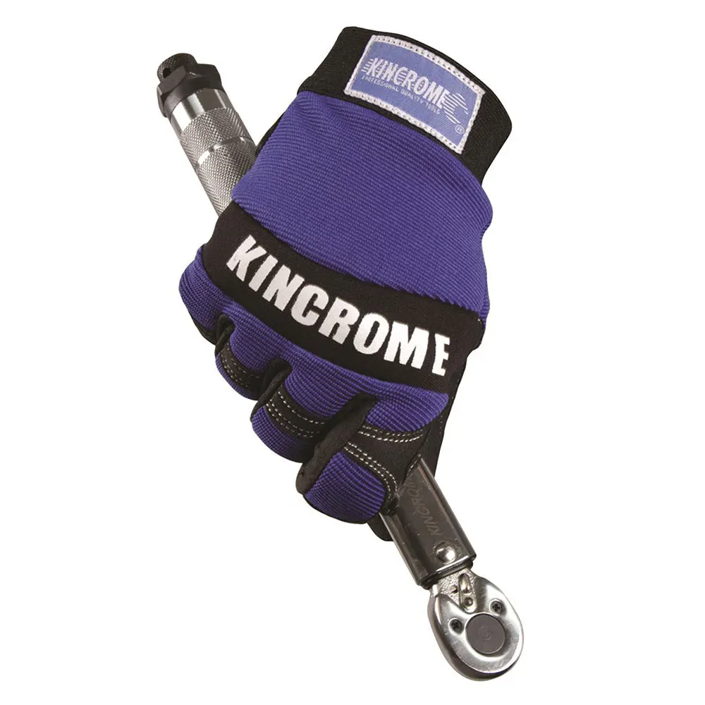 KINCROME Nylon/Synthetic Palm Padded Mechanic Glove - L K080025
