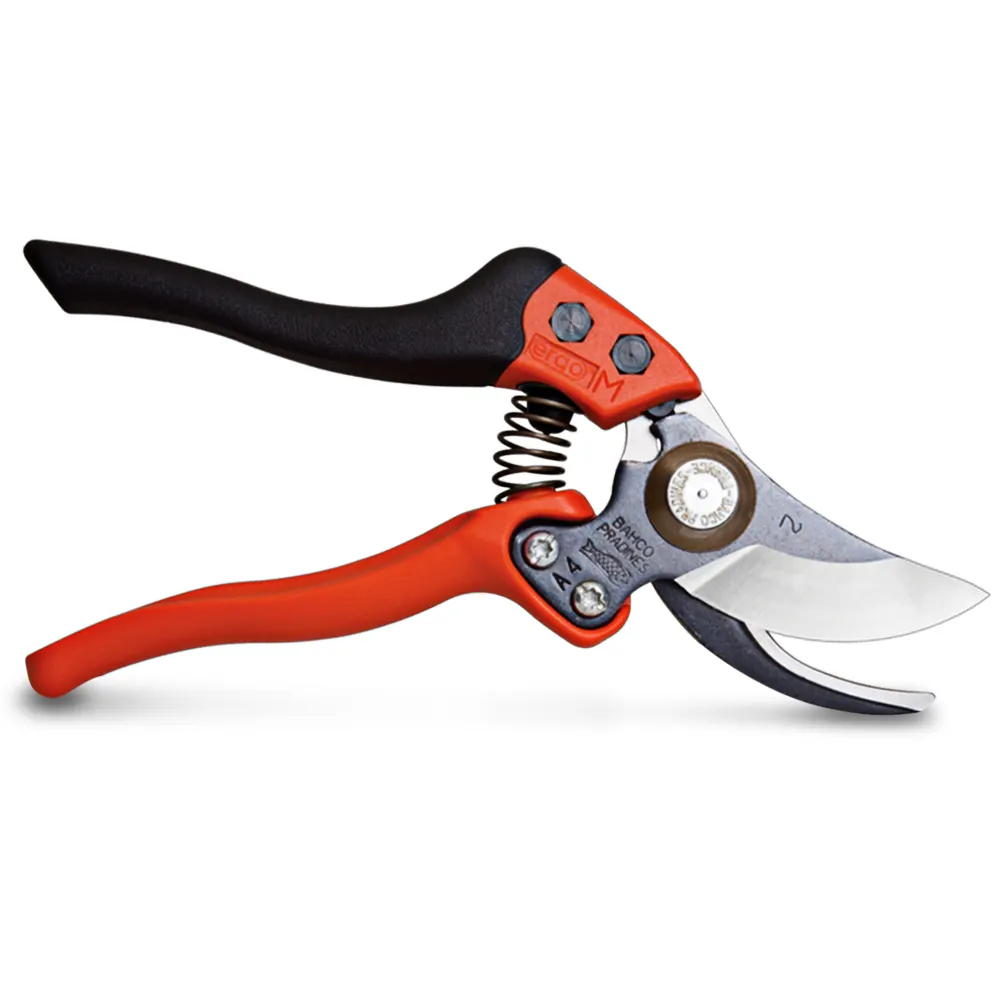 BAHCO ERGO SECATEURS WITH FIXED GRIP, CUTTING CAPACITY 2, MEDIUM PXM2