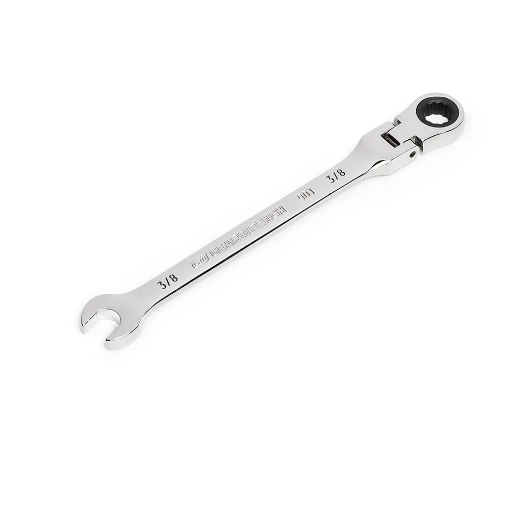 GEARWRENCH 3/8" 90T Flexhead Ratcheting Combination Wrench 86743