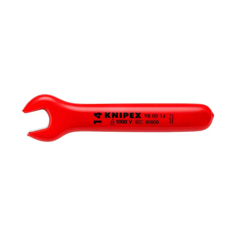 KNIPEX 1000V 14mm Insulated Open-End Spanner 980014